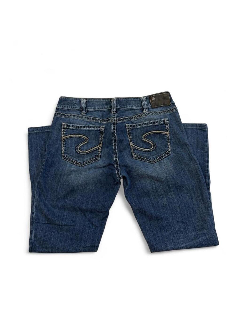 Silver Jeans Co. Suki Slim Blue Denim Jeans